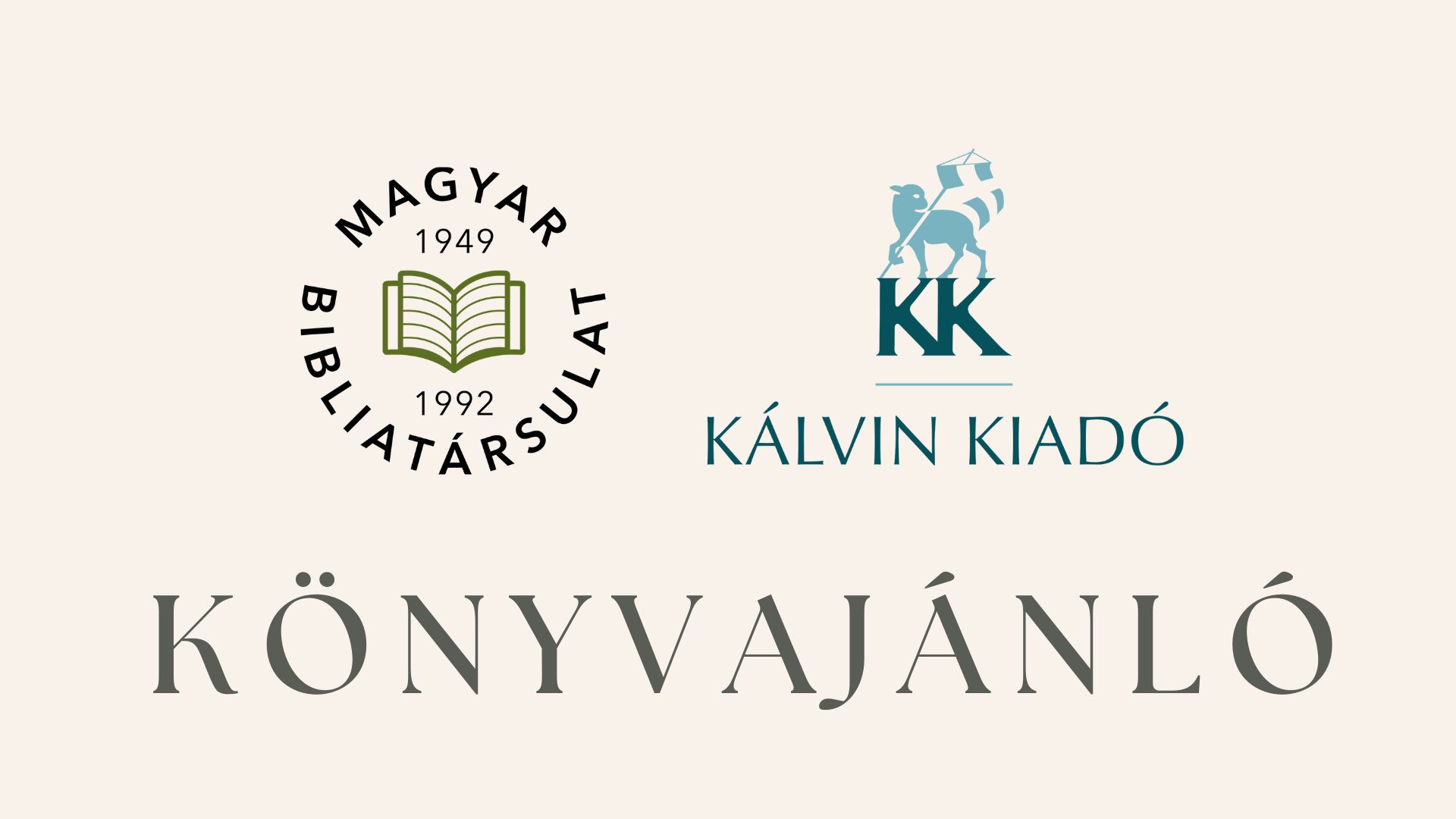 Vetíthető és letölthető könyvajánlónk